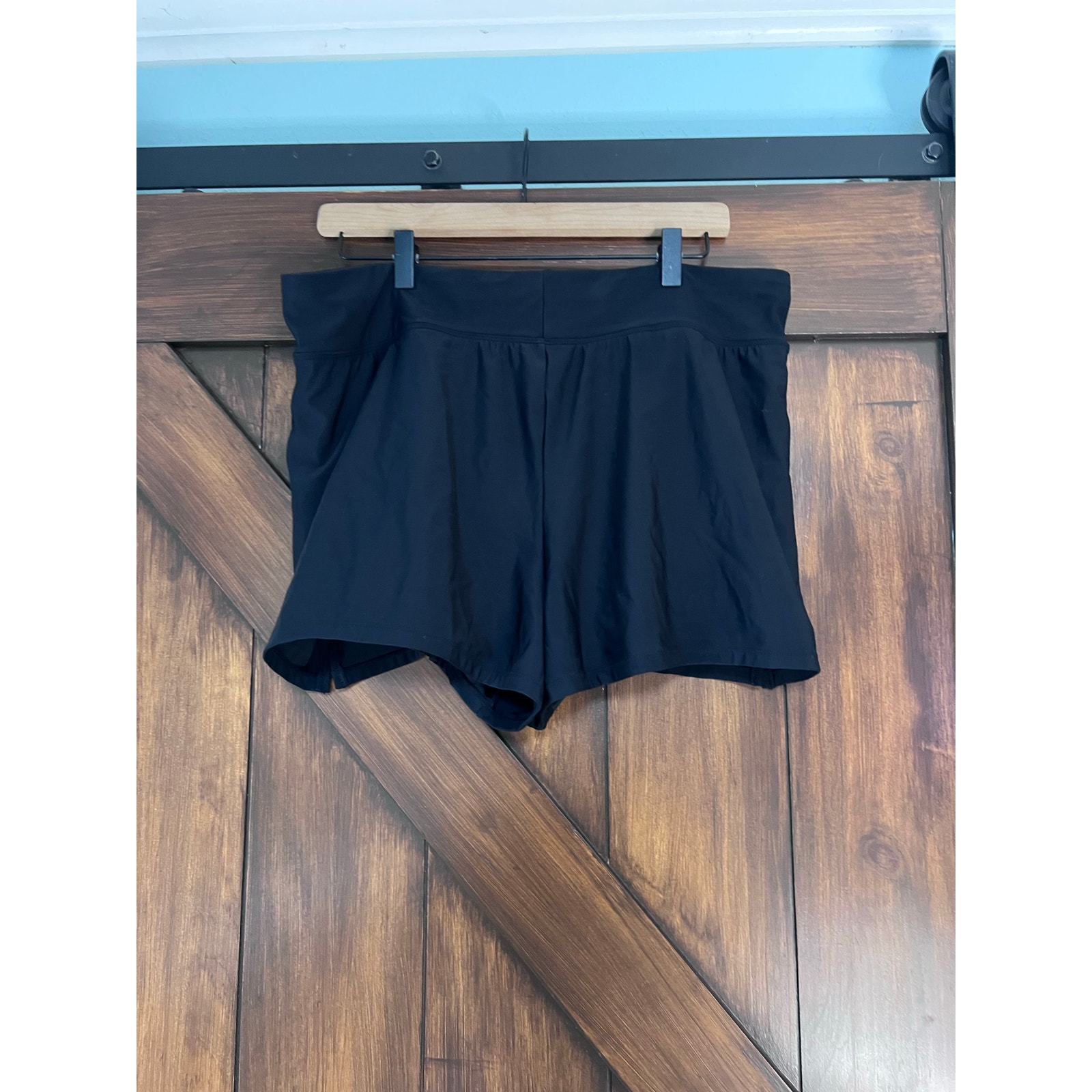 Swim Solutions Separates Thigh Minimizer Black Swim Shorts Women's 16